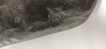 null NUSS

Lanceur de Javelot

Bronze à patine verte, signé sur la terrasse

H.:...
