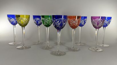 null Set of 10 glasses of Rhine wine

Various carafes and jugs are included.