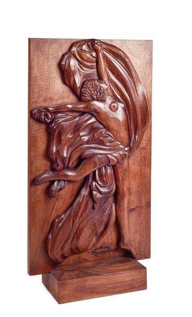 null Jean ROUPPERT (1887-1979)

Salome, c. 1942. Bas-relief in carved wood

high...