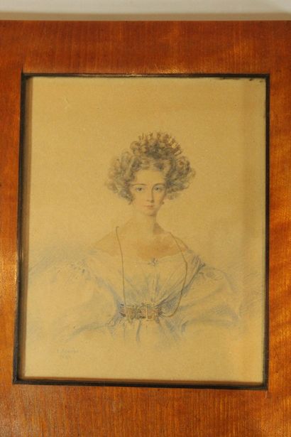 null BLAIZE Candide (1795-1855)

Jeune femme en robe bleue

Crayon et aquarelle,...