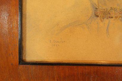 null BLAIZE Candide (1795-1855)

Jeune femme en robe bleue

Crayon et aquarelle,...