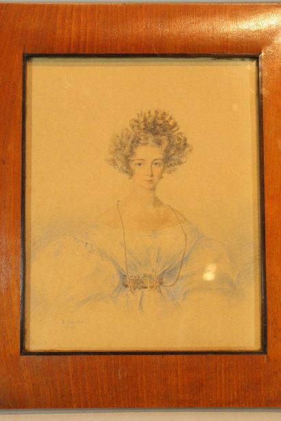 null BLAIZE Candide (1795-1855)

Young woman in blue dress

Pencil and watercolour,...