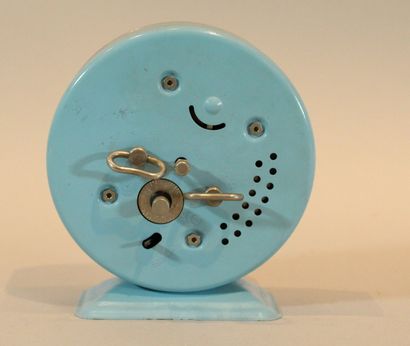 null ORTF - TEDDY BEAR. 

Mechanical alarm clock made by Bayard in the 60s, Arabic...