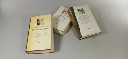 null BIBLIOTHEQUE DE LA PLEIADE

3 vol. : 

LORCA Federico Garcia : oeuvres complètes....