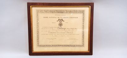 null Memories of the Bellanger family of which:

- Diploma of the Medal of Saint...