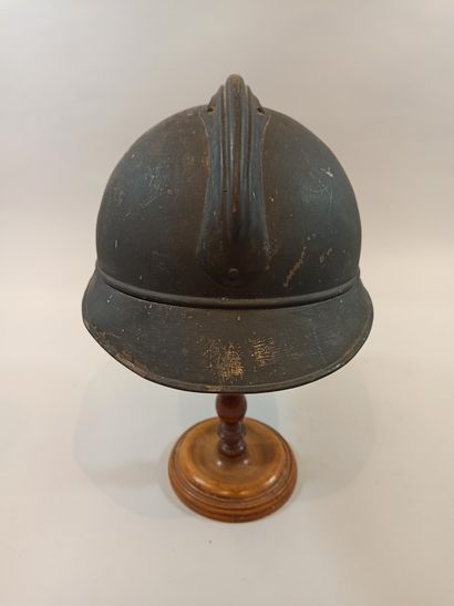 null Pilot Badge

Bronze

N°13542



An ADRIAN helmet Model 1915, horizon blue, with...