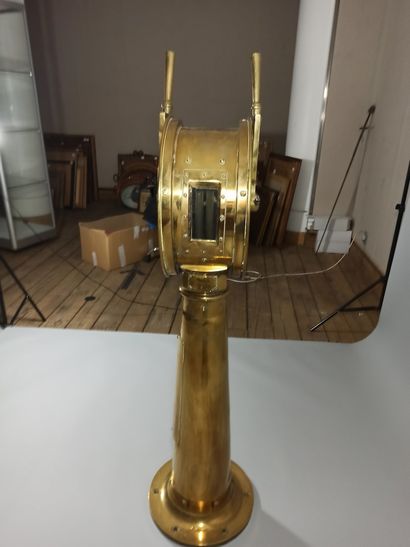 null Brass order transmitter, which connected the bridge to the engine room.



The...