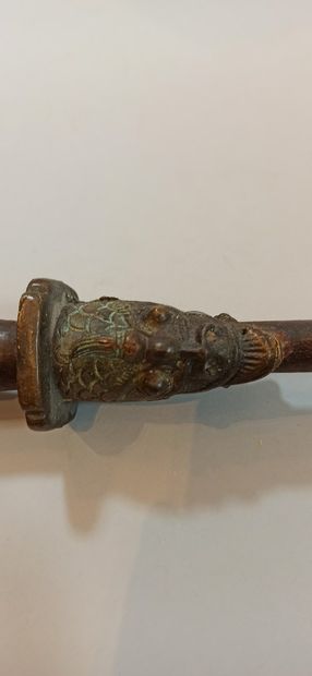  19th century Chinese weapon mass, 
Length: 51 cm