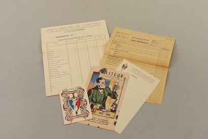 null LVF - Légion Française des Combattants ensemble de documents d'époque :

Calendrier...