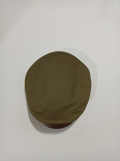 null Uniforme de major de la 9th Air Force comprenant : une casquette en laine brune...