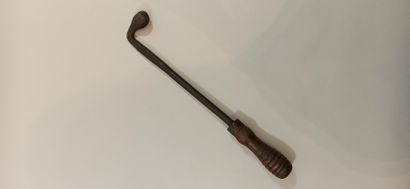 null Matraque de tranchée artisanale, Guerre 14-18, 

Long.: 37 cm