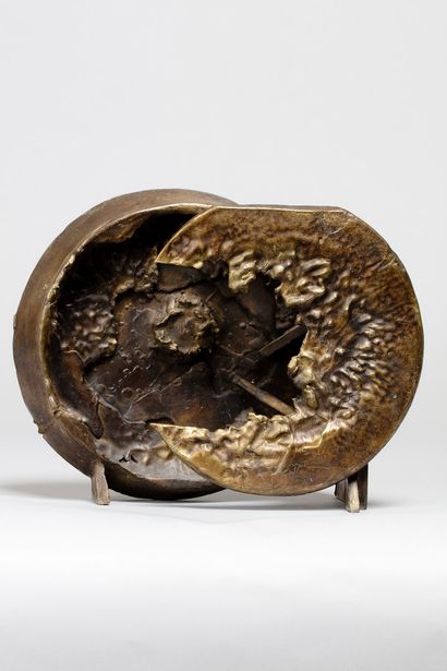 LIBERAKI Aglaé, 1923-2014 
Astres, 1963 
bronze...