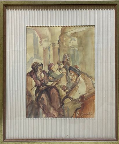 null SARFATI Victor, 1931-2015

Orientals

watercolor, signed lower right

29,5x21,5...