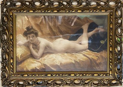 null HERNANDEZ MORILLO Daniel, according to

Nude with cushions, Paris, 1892

gouache...
