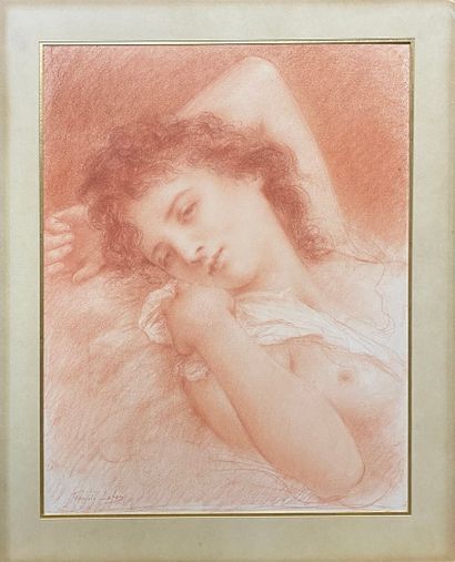 null LAFON François, 1846-c.1920

La belle endormie

dessin à la sanguine et estompe...