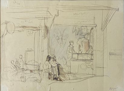 null LEGRAND Eddy, 1892-1970

Intérieur de café en Orient

dessin à l'encre (insolation),...