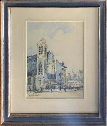 null FRANK-WILL, 1900-1951

Church in Paris

watercolor and charcoal, signed lower...