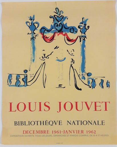 null Theatre - Louis JOUVET (1887-1951) " Louis Jouvet Bibliothèque Nationale Exhibition...