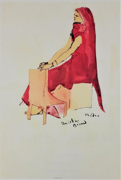 null Artiste – Christian BERARD (1902-1949) d'après. « Exposition œuvre théâtrale...