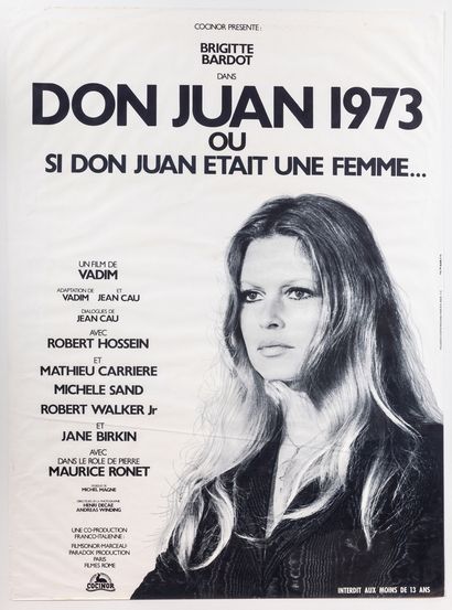 null Cinéma – « Don Juan 1973 ou si Don Juan était une femme ».1973. 158X118,5cm...