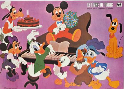 null Artist - Walt DISNEY productions. The book of Paris. Subsidiary of the Hachette...