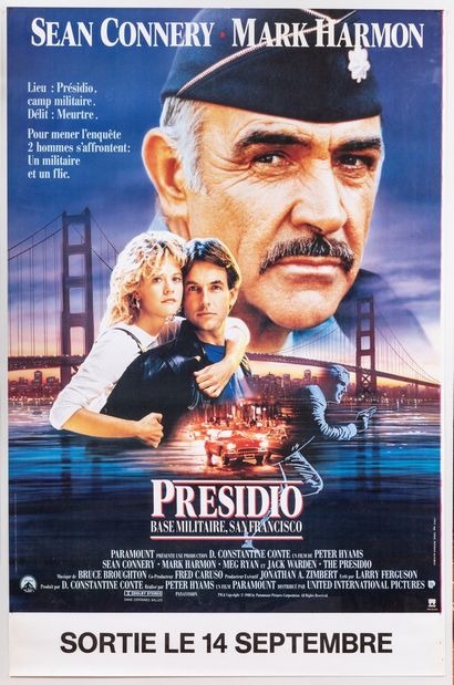 null Cinema - "Presidio: Military Base, San Francisco".1988.Imp Lalande Courbet....