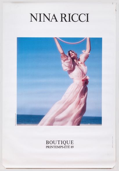 null Fashion - Dominique ISSERMAN (1947-). "Nina RICCI, spring-summer '89 boutique"...