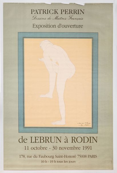 null Artiste – Auguste RODIN d'après (1840-1917) – « Galerie Patrick Perrin, dessins...