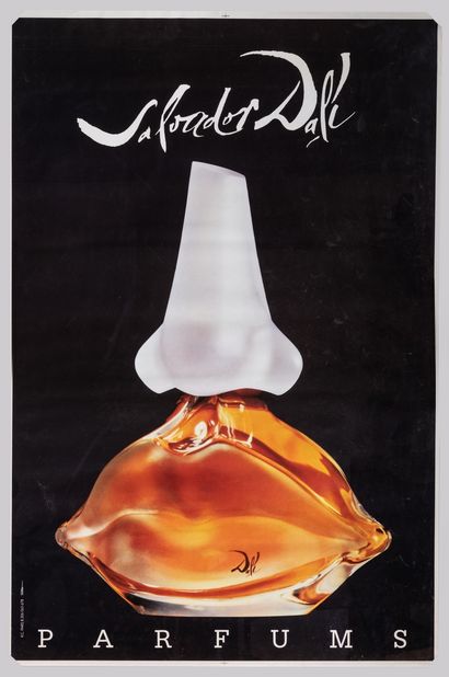 null Artiste – Salvador DALI d'après(1904-1989) – « Parfums »1983. 175x118,5cm /...