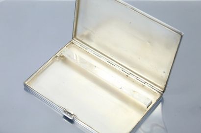 null Cigarette case in silver (925) 

Dim. 12 x 8 x 1 cm. - Weight : 170 g.