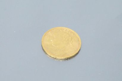 null 20 Swiss franc gold coin HELVETIA (1927 B)

APC

Weight: 6.45 g