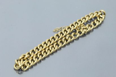  Children's 18k (750) yellow gold bracelet. 
Wrist circumference: 18 cm. - Weight:...