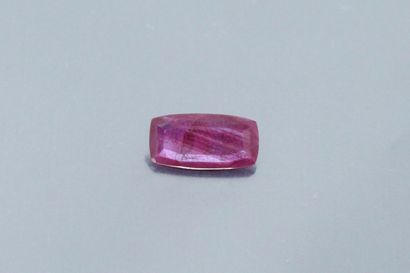 null Faceted ruby on paper.

Accompanied by a GIA certificate indicating unheated....