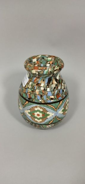 null GERBINO Jean (1876 -1966)

Set of three pieces:

- Pitcher - Vase - Flower holder.

Earth...