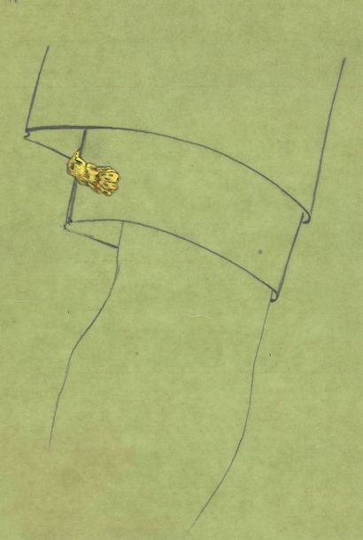 null ANONYME

Projet pour bouton de manchette « patte de panthère » en or jaune.

Crayon...