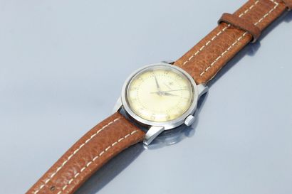 CORTEBERT

Steel bracelet watch. Case with...