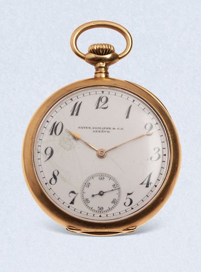 null PATEK PHILIPPE

No. 276637 / 175458

18k (750) yellow gold pocket watch, hinged...