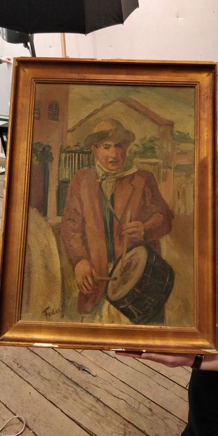 null FEDER Adolphe, 1886-1943

The Drummer

oil on canvas (dirty paint layer, very...