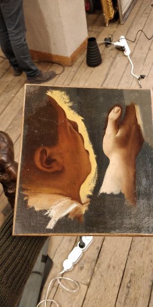 null LECOMTE DU NOÜY Jean Jules Antoine, 1842-1923

Face and hand

oil on canvas...