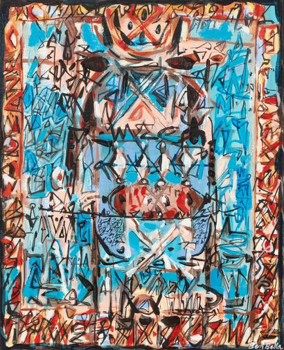 null BEN BELLA Mahjoub, 1946-2020

Bab II, 2001

acrylic on canvas, signed lower...