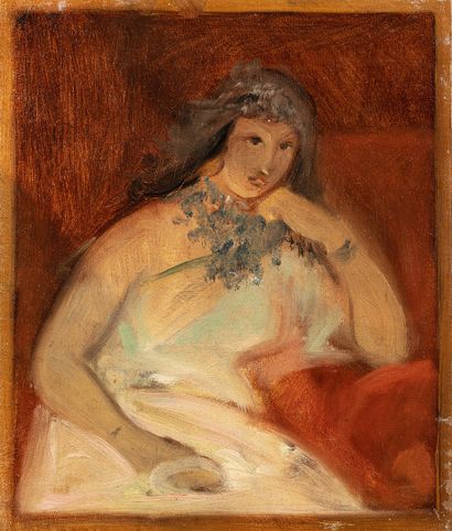 null LECOMTE DU NOÜY Jean Jules Antoine, 1842-1923

Seated woman

oil on canvas (borders...