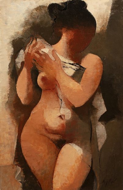 null RUIZ PIPO Manolo, 1929-1999

Nude with a napkin, Paris 1963

oil on canvas (small...
