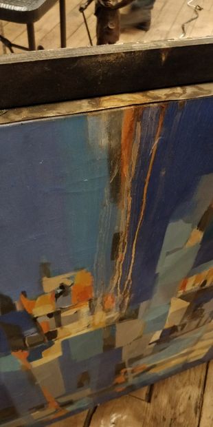 null MOULY Marcel, 1918-2008

Blue composition

oil on canvas (cracks, drips and...