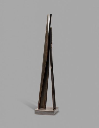 null MALTIER Dominique, né en 1954

Sans titre noir

sculpture en métal soudé à patine...