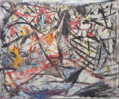 null RADULESCU Magdalena, 1902-1982

Dance, 1954

oil on canvas (traces of cracks),...