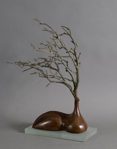 null SEBBAN Arno, born in 1975

Fusion

patinated bronze on a frosted glass base,...