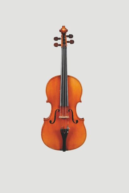 null French violin J.T.L.

Two-piece maple back with regular and marked waves, 332...