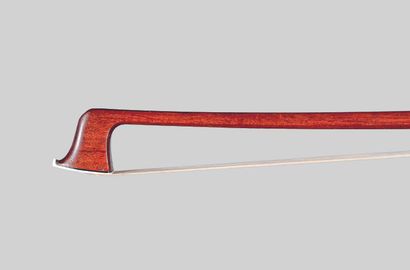 null French violin bow, made by Louis Morizot frères, in 1960. 

Octagonal stick...