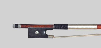 null French violin bow, made by Joseph Alfred Lamy, around 1890.

Stamped on the...