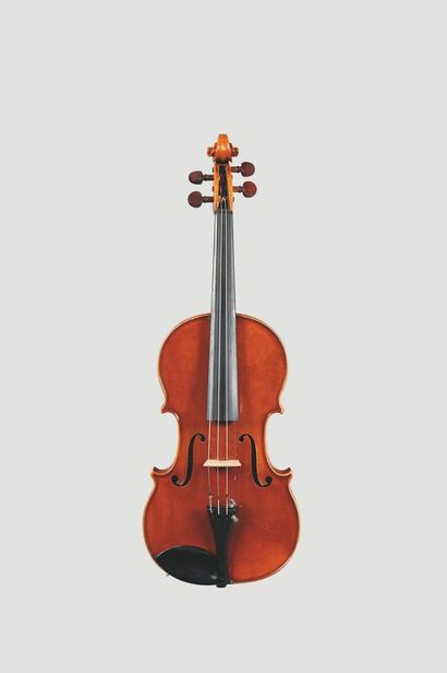 null French violin, late 19th century.

Model " Didier Nicolas Aîné ", with a pencil...